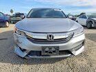 2016 Honda Accord Lx Gray vin: 1HGCR2F37GA046947