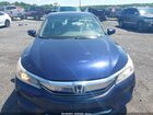 2017 Honda Accord Lx Blue vin: 1HGCR2F37HA089962