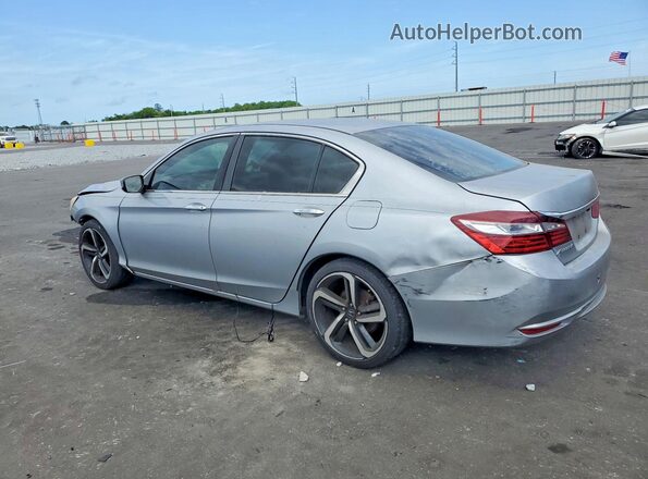 1HGCR2F38GA048982 2016 HONDA ACCORD Silver Tył lewy