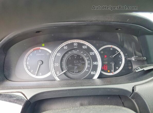 1HGCR2F38GA048982 2016 HONDA ACCORD Silver Widok zestawu wskaźników