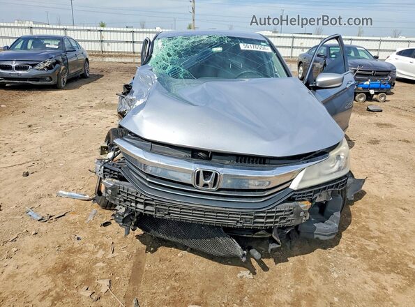1HGCR2F38GA227684 2016 HONDA ACCORD Серебряный Вид спереди