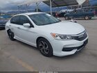 2017 Honda Accord Lx White vin: 1HGCR2F38HA142720