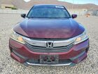 2017 Honda Accord Lx Burgundy vin: 1HGCR2F38HA199953