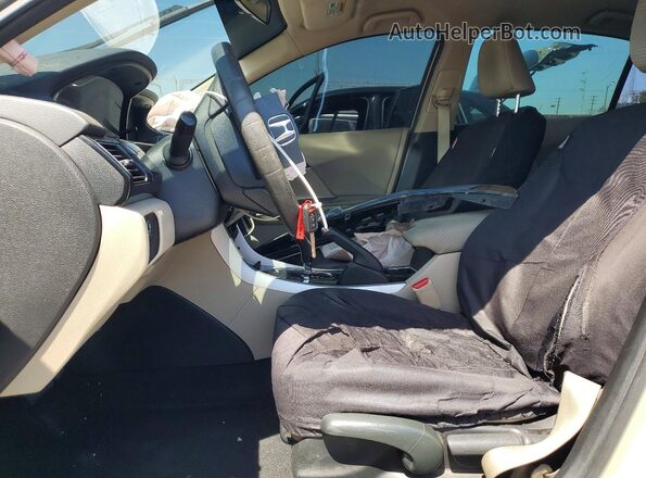 1HGCR2F39GA009978 2016 HONDA ACCORD Beige Вид салону спереду