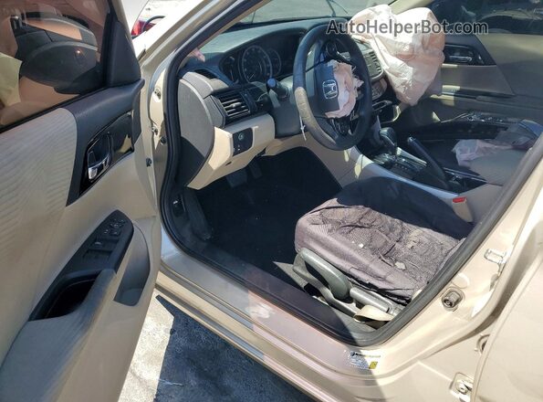 1HGCR2F39GA009978 2016 HONDA ACCORD Beige Вид панелі приладів