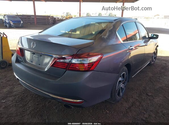 1HGCR2F39GA192511 2016 HONDA ACCORD Gray უკანა მარჯვენა