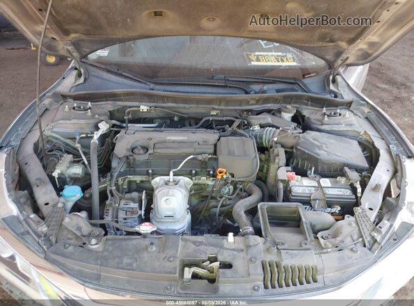 1HGCR2F39GA192511 2016 HONDA ACCORD Gray უკანა ხედი