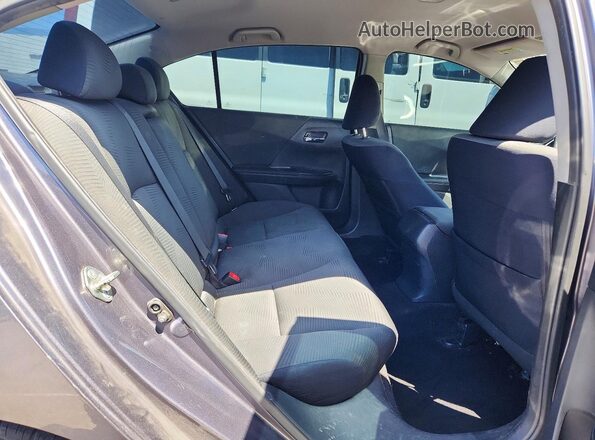 1HGCR2F39GA212434 2016 HONDA ACCORD Charcoal Rear seats view