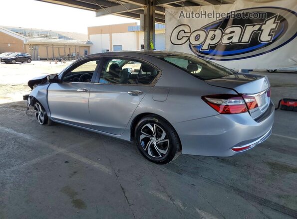 1HGCR2F39HA040407 2017 HONDA ACCORD Silver Rear left