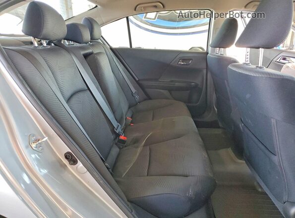 1HGCR2F39HA040407 2017 HONDA ACCORD Silver Rear seats view