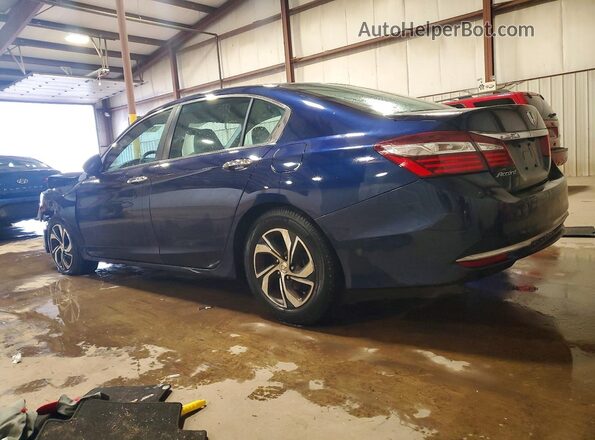 1HGCR2F3XHA117771 2017 HONDA ACCORD Blue Tył lewy