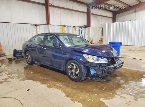 1HGCR2F3XHA117771 2017 HONDA ACCORD Blue Przód prawy