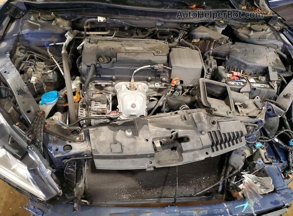 1HGCR2F3XHA117771 2017 HONDA ACCORD Blue Widok wnętrza z tyłu