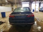 2017 Honda Accord Lx Blue vin: 1HGCR2F3XHA117771