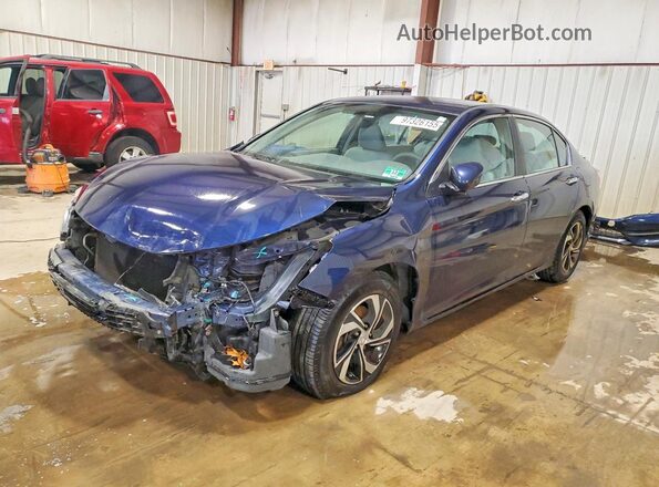 1HGCR2F3XHA117771 2017 HONDA ACCORD Blue Przód lewy