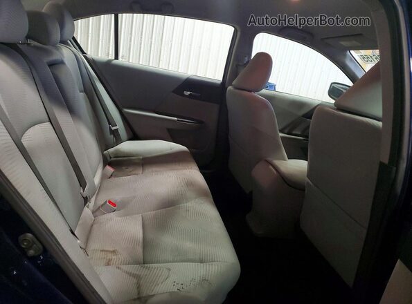 1HGCR2F3XHA117771 2017 HONDA ACCORD Blue Widok tylnych siedzeń