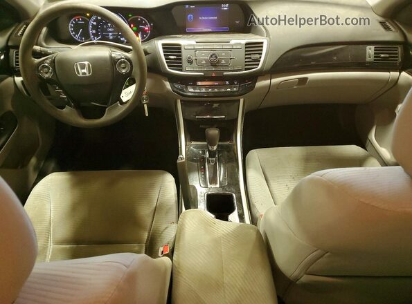 1HGCR2F3XHA117771 2017 HONDA ACCORD Blue Widok deski rozdzielczej