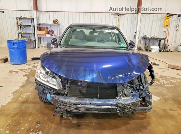 1HGCR2F3XHA117771 2017 HONDA ACCORD Blue Widok z przodu