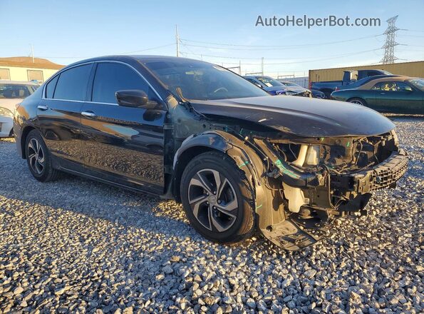 1HGCR2F40GA227638 2016 HONDA ACCORD Black Przód prawy