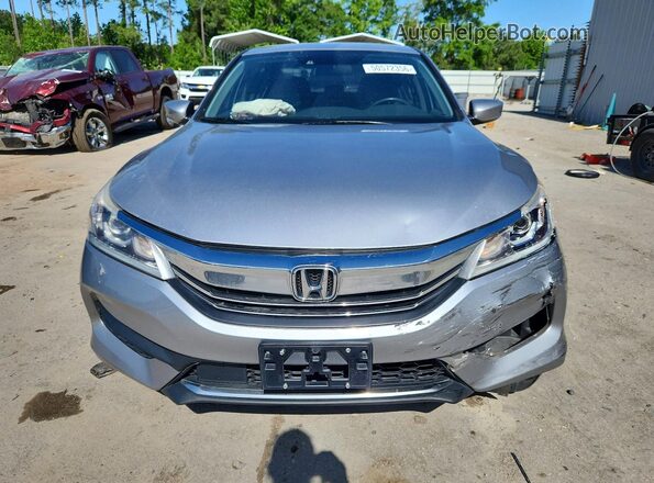 1HGCR2F41HA227584 2017 HONDA ACCORD Серебряный Вид спереди