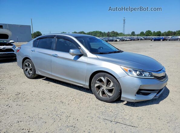 1HGCR2F48HA075593 2017 HONDA ACCORD Серый Передняя правая четверть