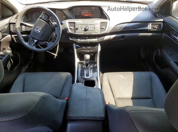 1HGCR2F48HA075593 2017 HONDA ACCORD Серый Вид панели приборов