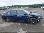 2016 Honda Accord Sport Синий vin: 1HGCR2F50GA246960