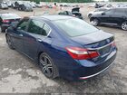 2016 Honda Accord Sport Синий vin: 1HGCR2F50GA246960