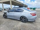 2017 Honda Accord Sport Silver vin: 1HGCR2F52HA108449