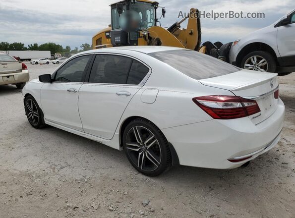 1HGCR2F53HA158700 2017 HONDA ACCORD White Trasero izquierdo