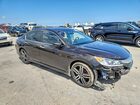 2017 Honda Accord Sport Черный vin: 1HGCR2F54HA132011