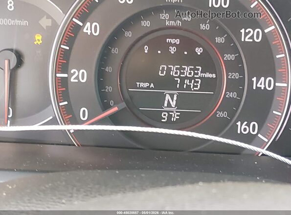 1HGCR2F55HA159413 2017 HONDA ACCORD Серый 