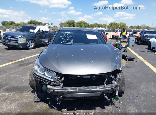 1HGCR2F55HA159413 2017 HONDA ACCORD Серый Вид щитка приборов