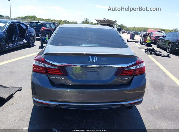 1HGCR2F55HA159413 2017 HONDA ACCORD Серый 
