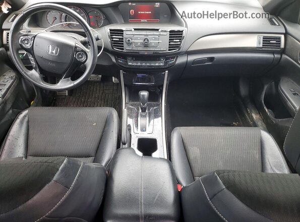 1HGCR2F56GA127939 2016 HONDA ACCORD Коричневый Вид панели приборов