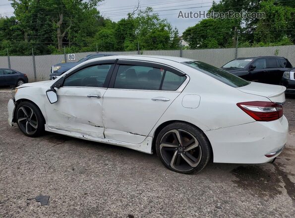 1HGCR2F56HA027583 2017 HONDA ACCORD White უკანა მარცხენა