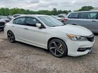 2017 Honda Accord Sport White vin: 1HGCR2F56HA027583