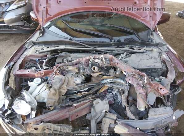 1HGCR2F57GA100488 2016 HONDA ACCORD Темно-бордовый Вид сзади