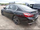 2016 Honda Accord Sport Черный vin: 1HGCR2F58GA074418