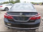 2016 Honda Accord Sport Черный vin: 1HGCR2F58GA074418