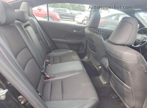 1HGCR2F58GA093373 2016 HONDA ACCORD Black უკანა სავარძლების ხედი