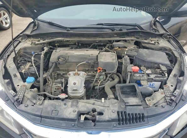 1HGCR2F58GA093373 2016 HONDA ACCORD Black უკანა სალონის ხედი