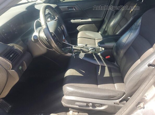 1HGCR2F59HA012804 2017 HONDA ACCORD Серый Вид салона спереди