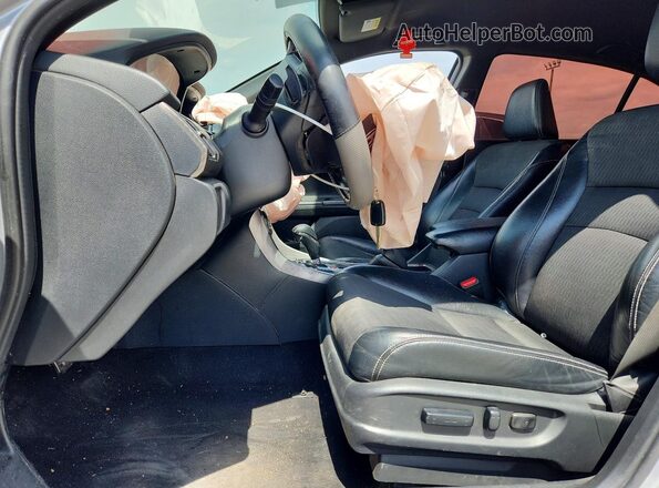 1HGCR2F5XGA098042 2016 HONDA ACCORD Silver წინა სალონის ხედი