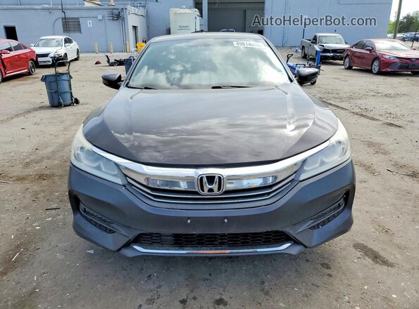 1HGCR2F5XHA035220 2017 HONDA ACCORD Коричневый Вид спереди