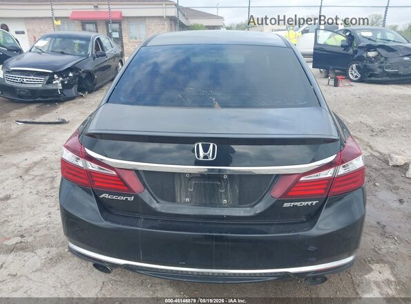1HGCR2F63GA059950 2016 HONDA ACCORD Black 