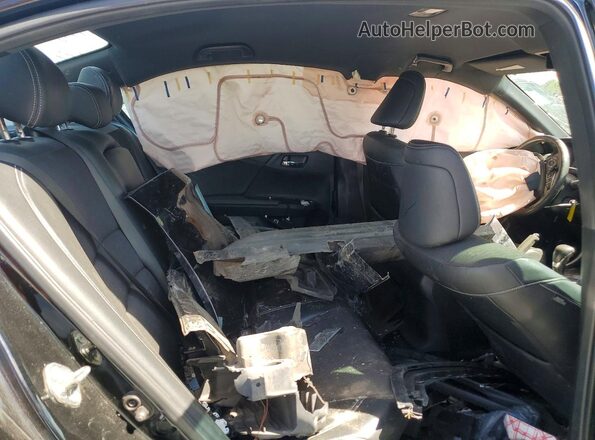 1HGCR2F66HA116790 2017 HONDA ACCORD Black Vista de los asientos traseros