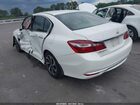 2016 Honda Accord Ex White vin: 1HGCR2F71GA008679