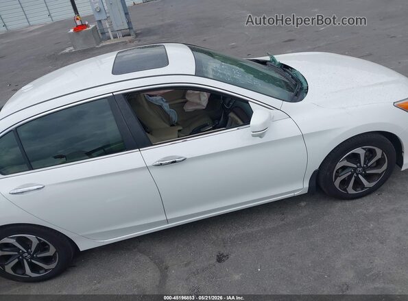 1HGCR2F71GA008679 2016 HONDA ACCORD White Vista interior trasera