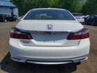 2017 Honda Accord Ex White vin: 1HGCR2F71HA020512